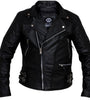 classic diamond biker leather jacket1