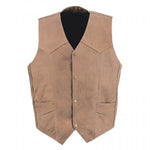 Gents Classic Brown Vest Waistcoat