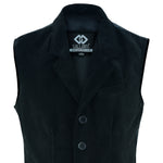 Mens Smart Suede Leather Vest