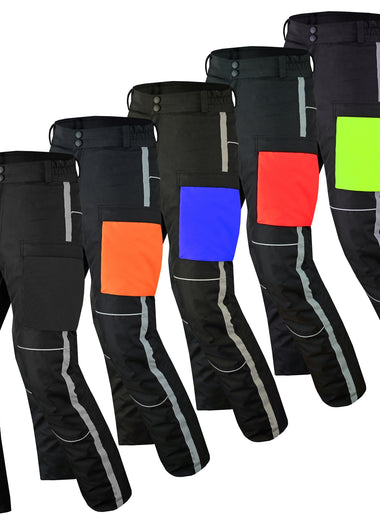 Men’s Waterproof Cordura Motorcycle Trousers CE Armoured Riding Pants