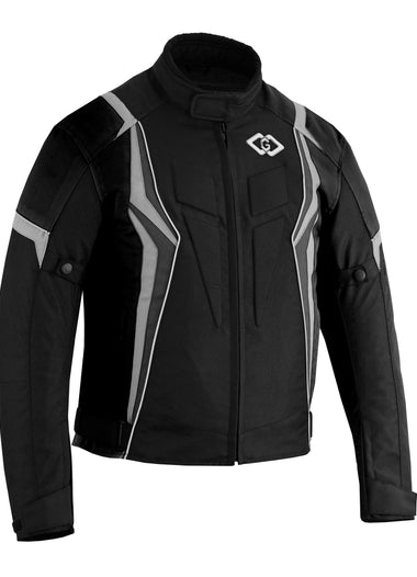 Men’s Waterproof Cordura Motorcycle Jacket CE Armoured Riding Gear
