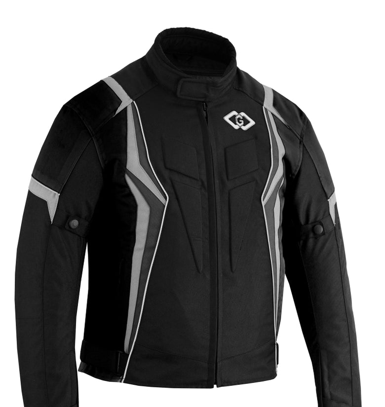 Men’s Waterproof Cordura Motorcycle Jacket CE Armoured Riding Gear