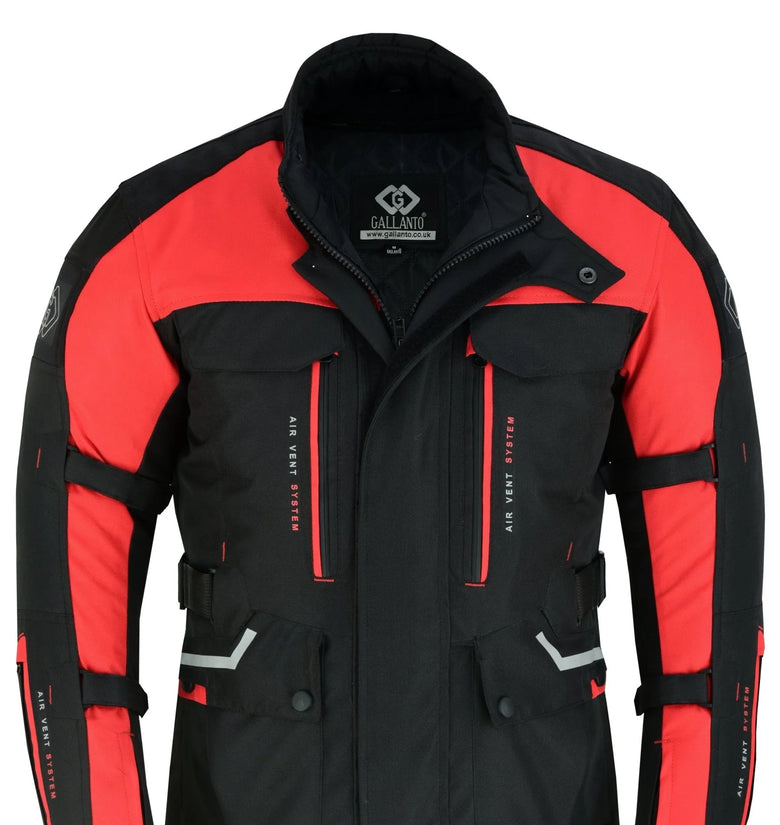 Red 2025 motorbike jacket