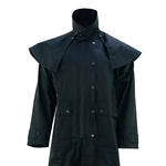 Duster Waterproof Black Long Coat Countrywear Unisex