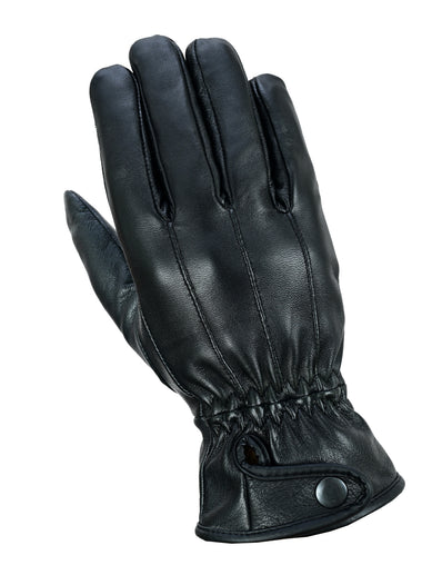 Men’s Sheepskin Leather Winter Gloves – Fleece Lined Touchscreen