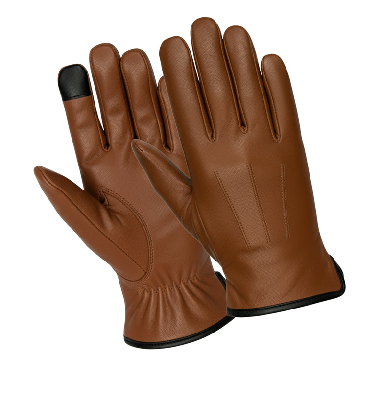 Luxury Lambskin Leather Gloves – Cashmere Lined Touchscreen