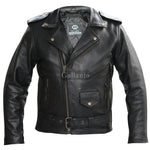 Marlon Brando Antique Biker Leather Jacket