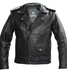 Marlon Brando Antique Biker Leather Jacket