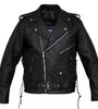 Budget Brando Split Cowhide Leather Biker Jacket