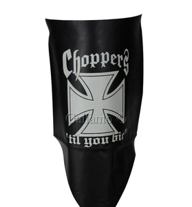 Choppers Till U Die Leather Neck Warmer