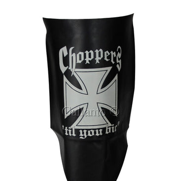 Choppers Till U Die Leather Neck Warmer