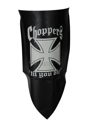 Choppers Till U Die Leather Neck Warmer