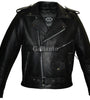 Naked Cowhide Belted Brando Biker Jacket