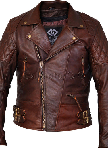 brown-vintage-biker-leather-jacket