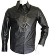 Leather Long Sleeve Fashion Shirt