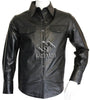 Leather Long Sleeve Fashion Shirt