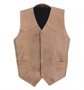 Gents Classic Brown Vest Waistcoat