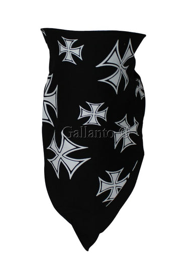 Iron Cross Textile Neck Warmer