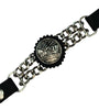 Large In God we Trust Chain Leather Waistcoat Vest Extender