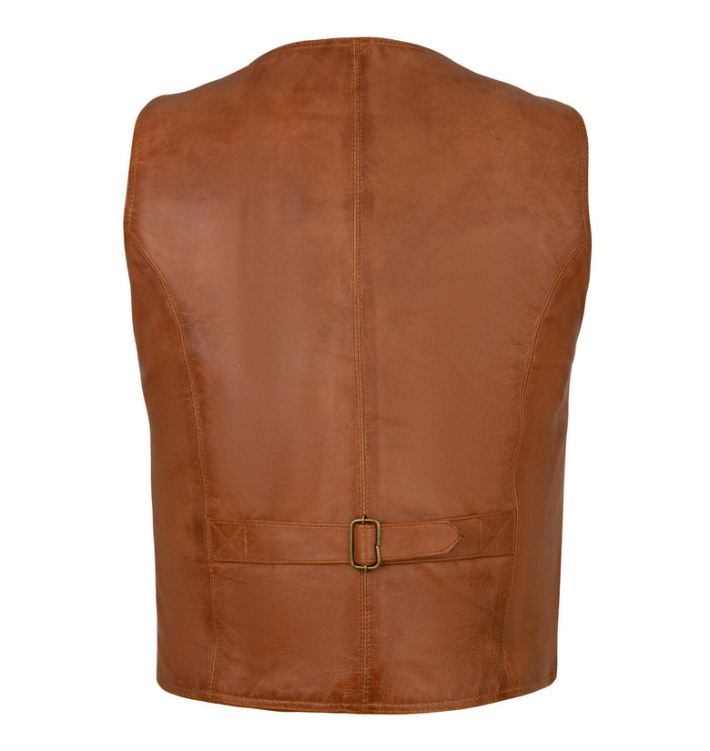 Mens Tan Soft Leather Waistcoat Party Fashion Designer Sheepskins HD Gallanto Online Shopping Leather Jackets Bags Textile Jackets Trousers Biker s Accessories