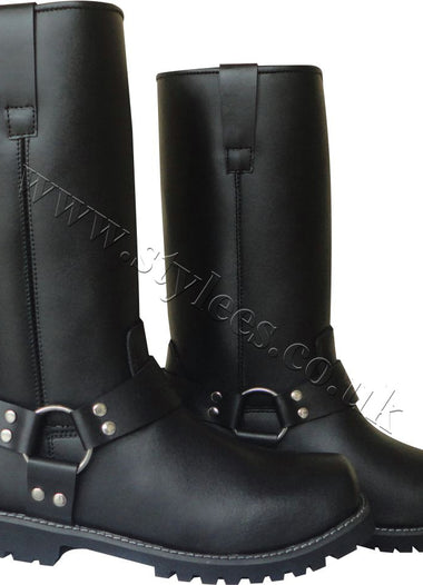 biker-leather-boots