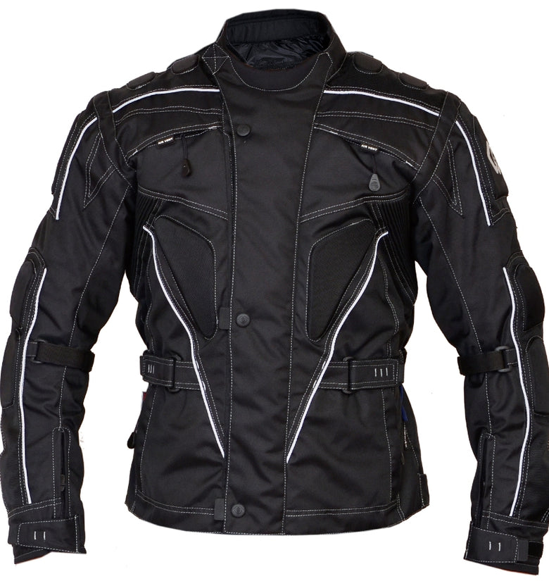 Fabric clearance motorcycle jacket