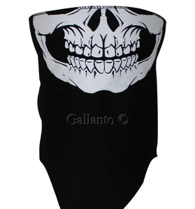 Skull Textile Neck Warmer
