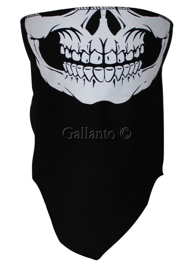 Skull Textile Neck Warmer