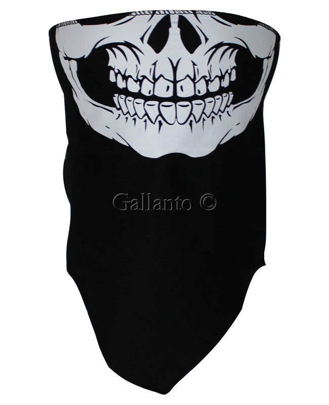 Skull Textile Neck Warmer