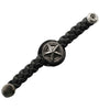 Star Braided Leather Vest Waistcoat Extender