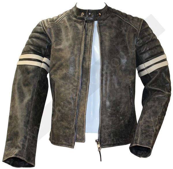 8080 Vintage Biker Leather Jacket – Gallanto.co.uk Online Shopping