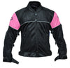 Pink Glider Mesh Textile Jacket