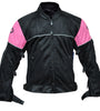 Pink Glider Mesh Textile Jacket